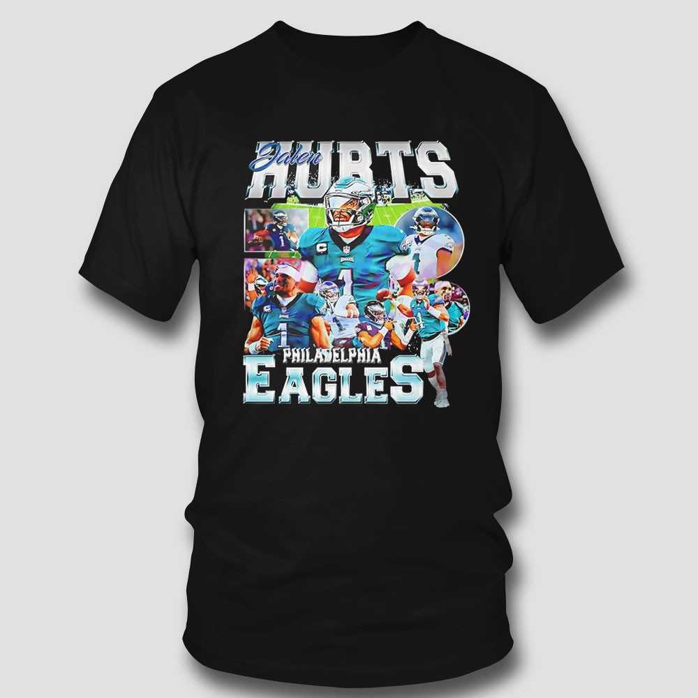 Jalen Hurts Philadelphia Eagles Super Bowl Champions Vintage Shirt Jalen Hurts Philadelphia Eagles Super Bowl Champions Vintage Shirt
