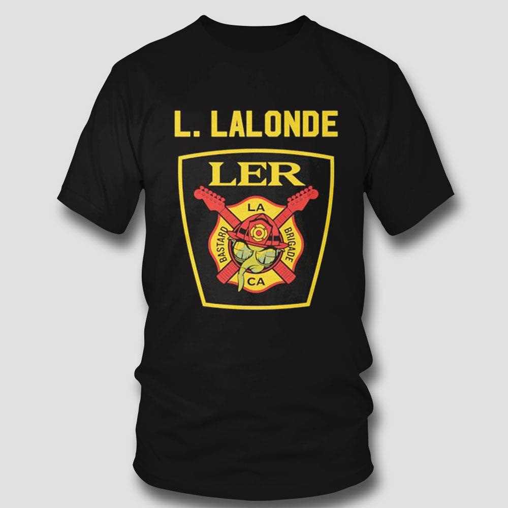 L Lalonde Ler Benefit Logo Shirt L Lalonde Ler Benefit Logo Shirt
