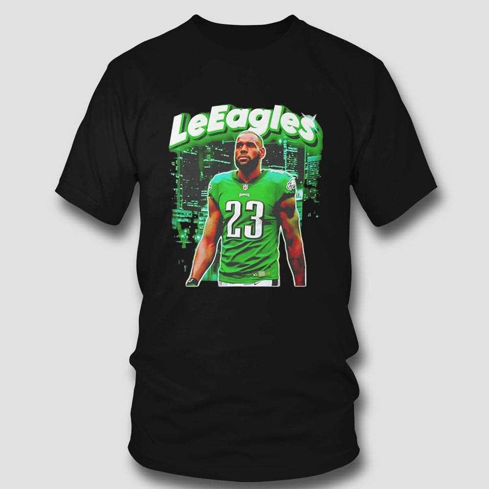 Lebron James Leeagles Philadelphia Eagles Philly Nfl Vintage Shirt Lebron James Leeagles Philadelphia Eagles Philly Nfl Vintage Shirt