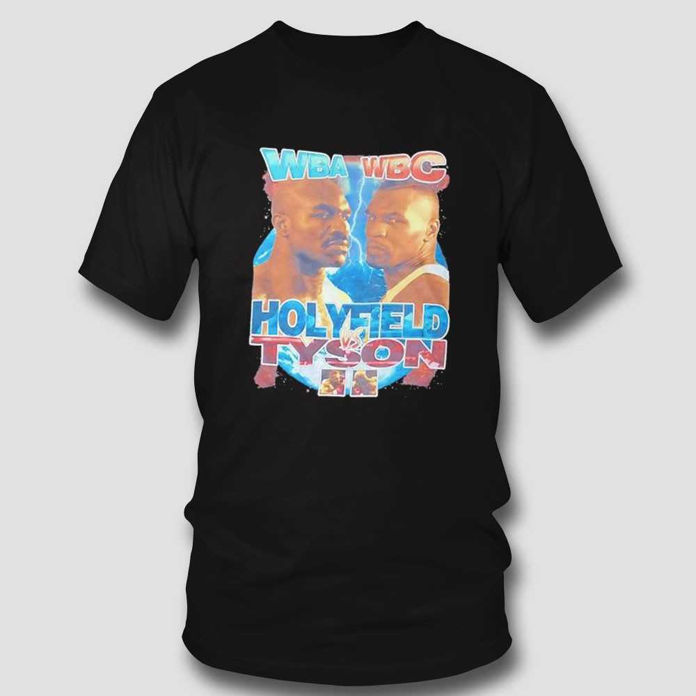 Mike Tyson Vs Evander Holyfield Graphic Shirt Mike Tyson Vs Evander Holyfield Graphic Shirt