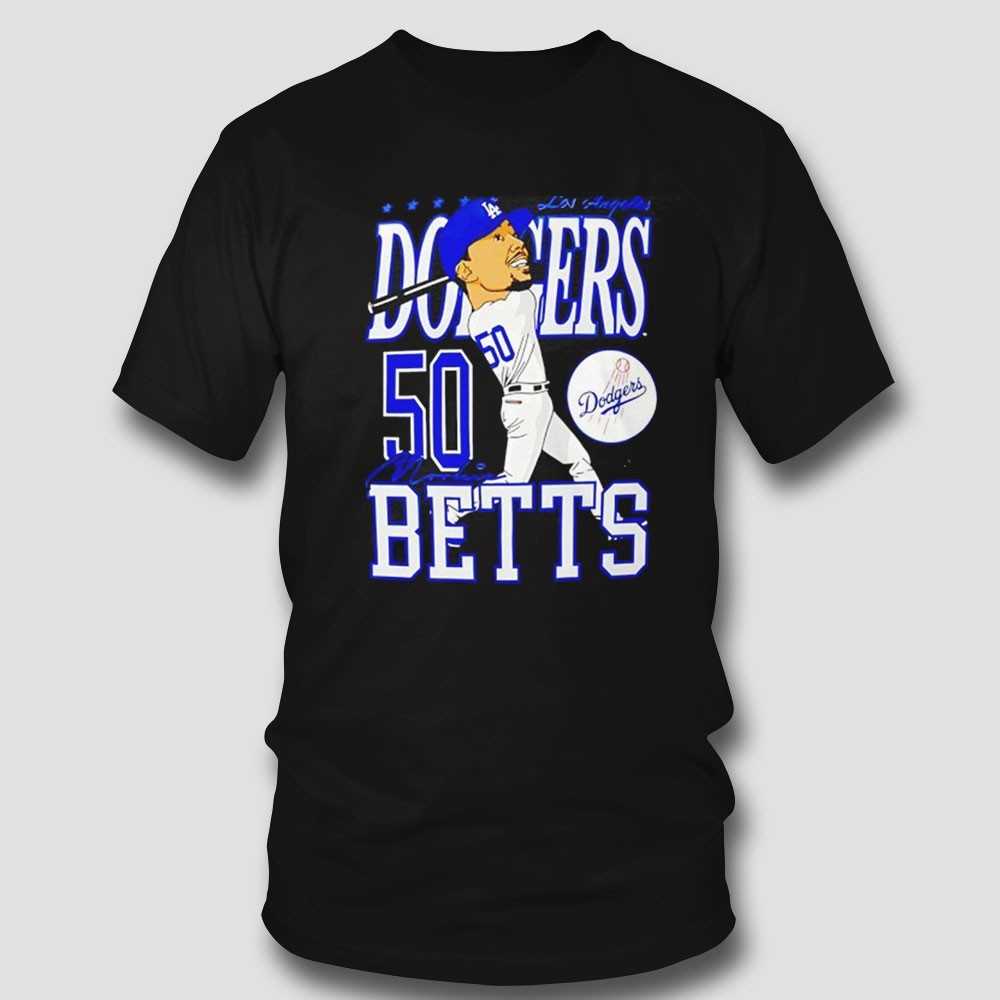 Mookie Betts 50 Los Angeles Dodgers Baseball Shirt Mookie Betts 50 Los Angeles Dodgers Baseball Shirt