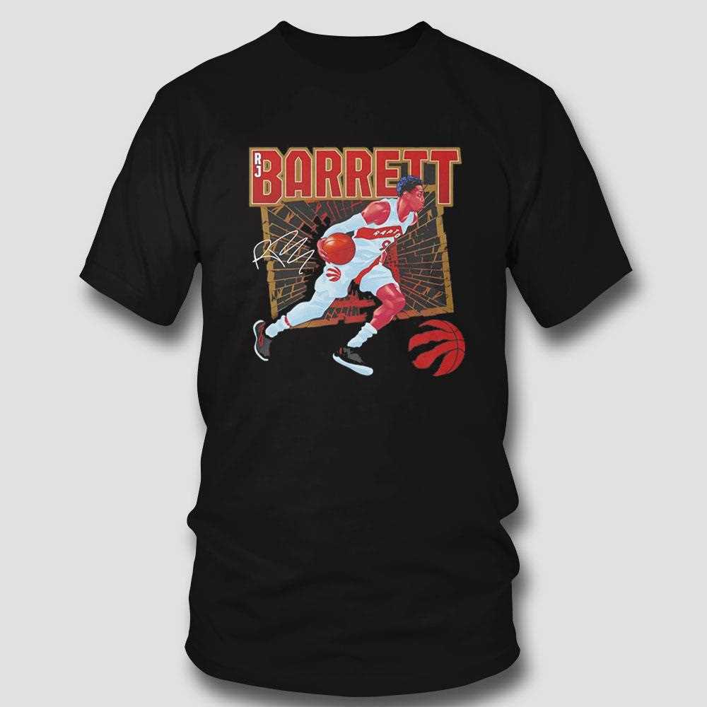 Rj Barrett Toronto Raptors Nba Basketball Shattered Signature Vintage Shirt Rj Barrett Toronto Raptors Nba Basketball Shattered Signature Vintage Shirt