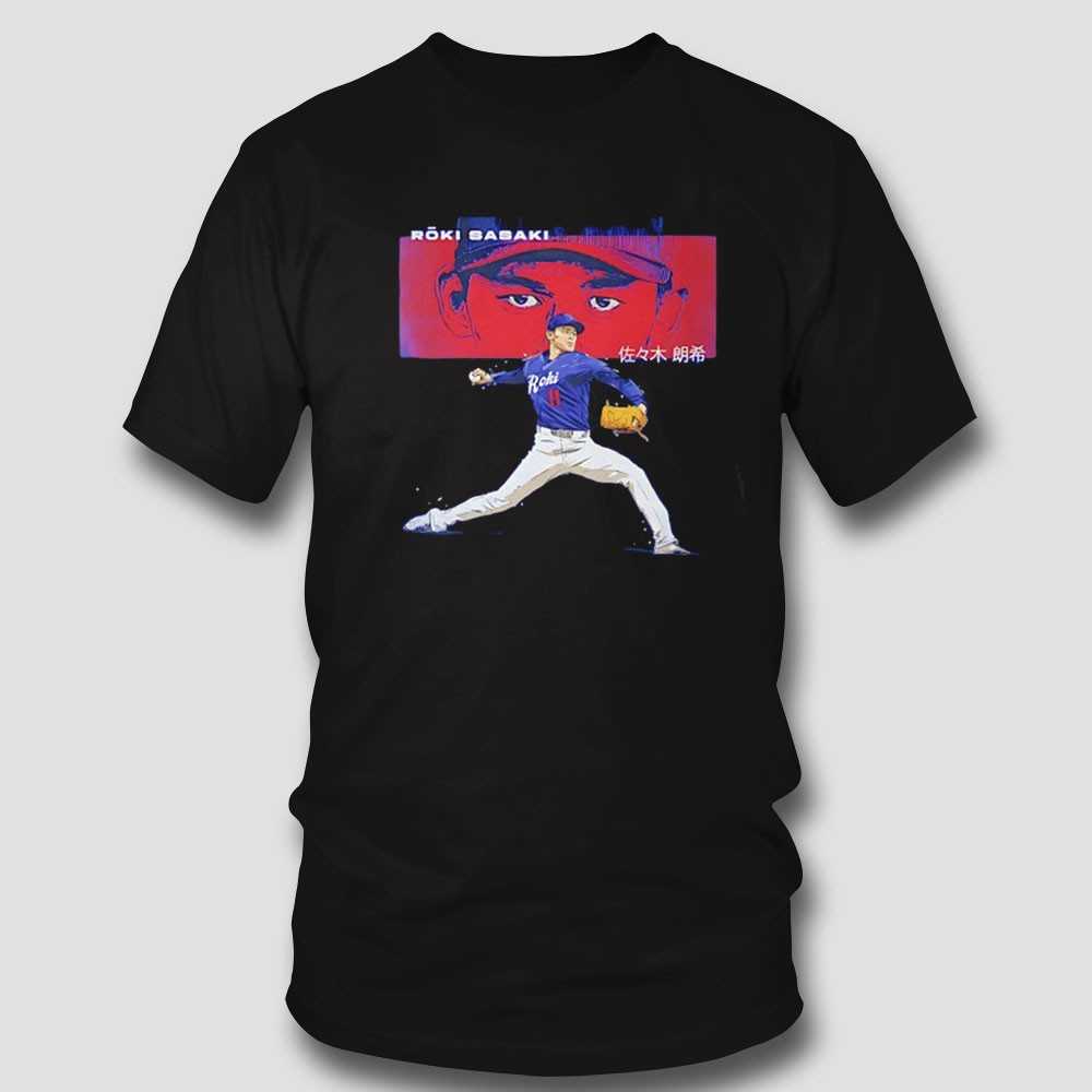 Roki Sasaki Los Angeles Dodgers Baseball Japanese Shirt Roki Sasaki Los Angeles Dodgers Baseball Japanese Shirt