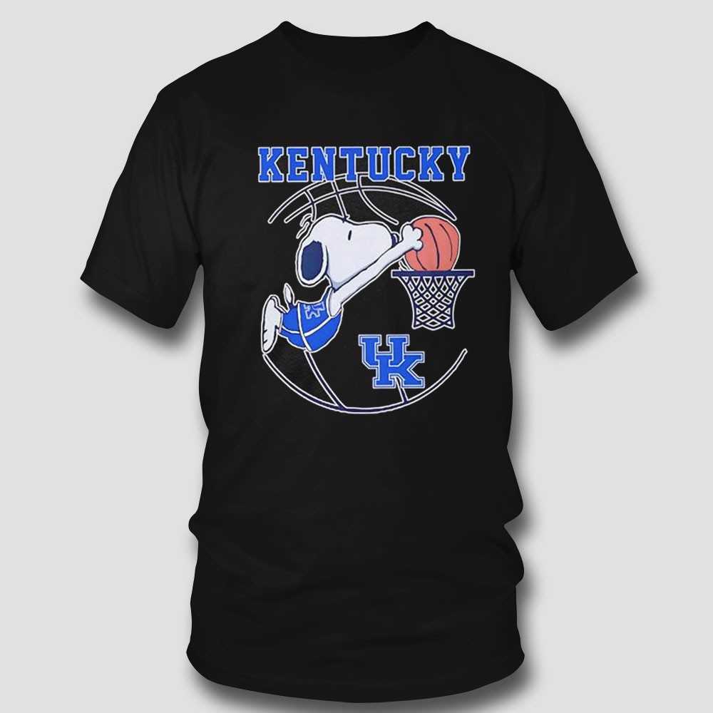 Snoopy Kentucky Wildcats Basketball Shirt Snoopy Kentucky Wildcats Basketball Shirt