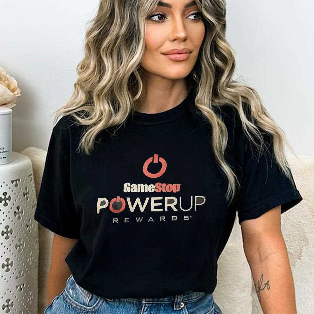 Gamestop Powerup Rewards Shirt Gamestop Powerup Rewards Shirt