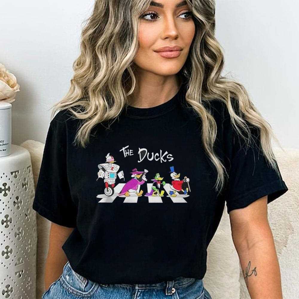 The Ducktales Walking Across Shirt The Ducktales Walking Across Shirt