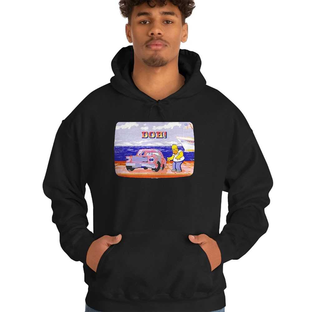 Homer Simpson And Street Fighter Doh Fighter Shirt Homer Simpson And Street Fighter Doh Fighter Shirt