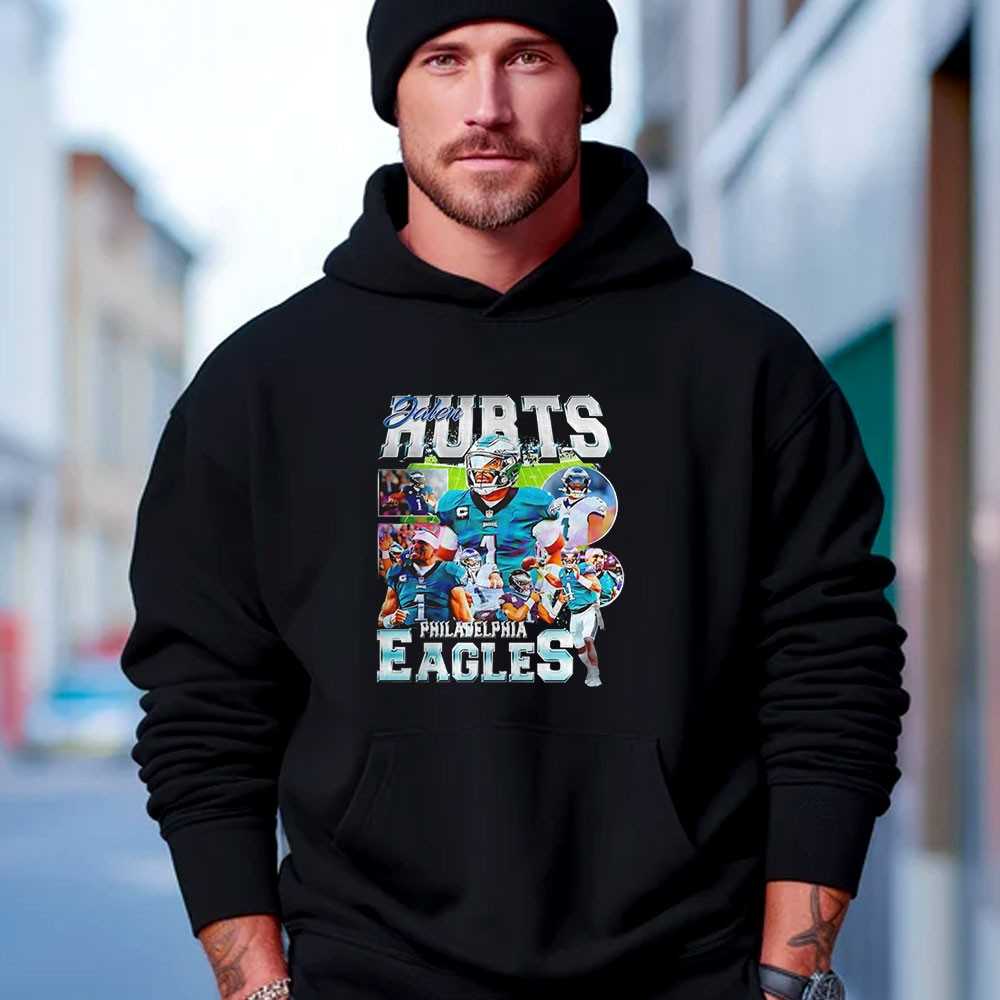 Jalen Hurts Philadelphia Eagles Super Bowl Champions Vintage Shirt Jalen Hurts Philadelphia Eagles Super Bowl Champions Vintage Shirt