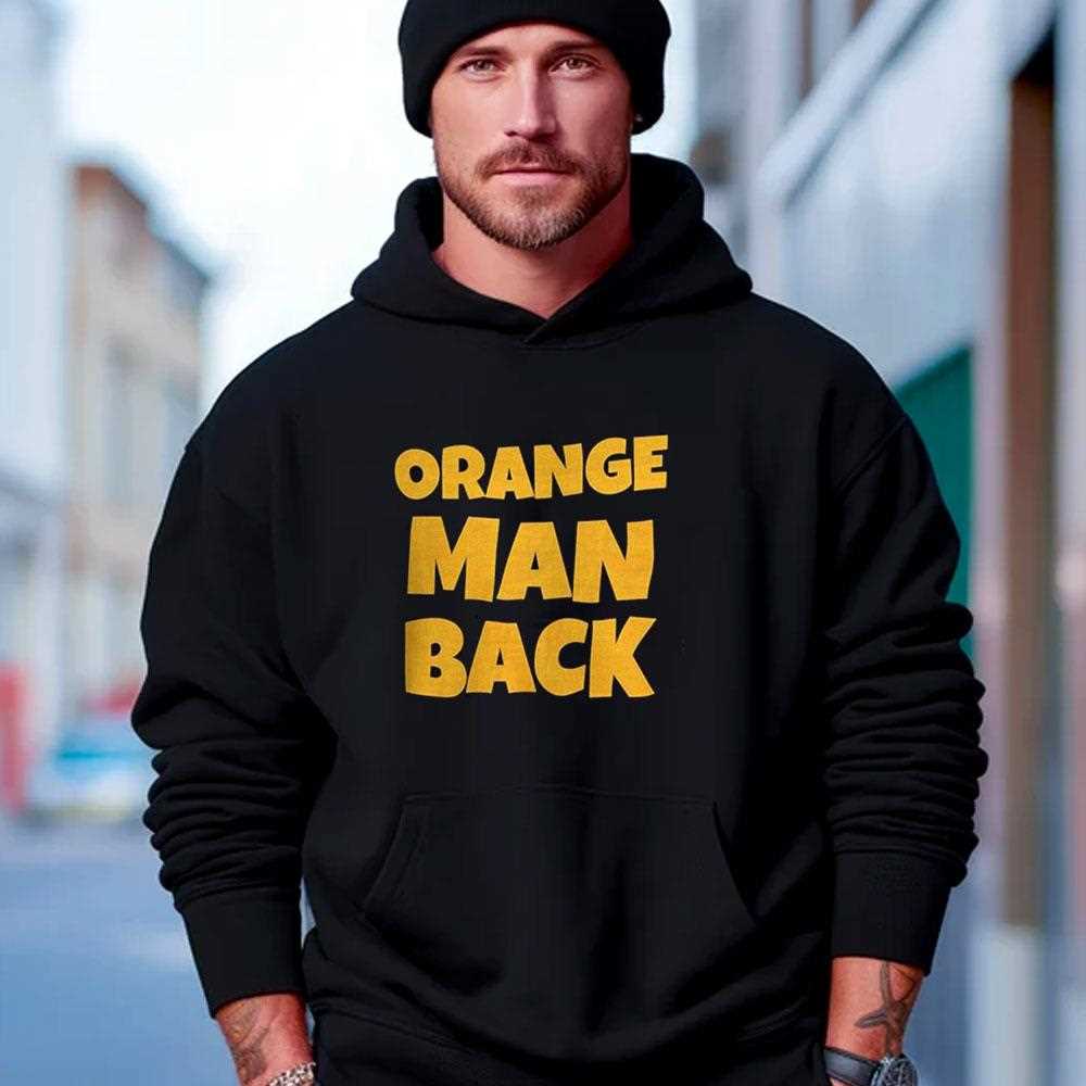 Orange Man Back Shirt Orange Man Back Shirt