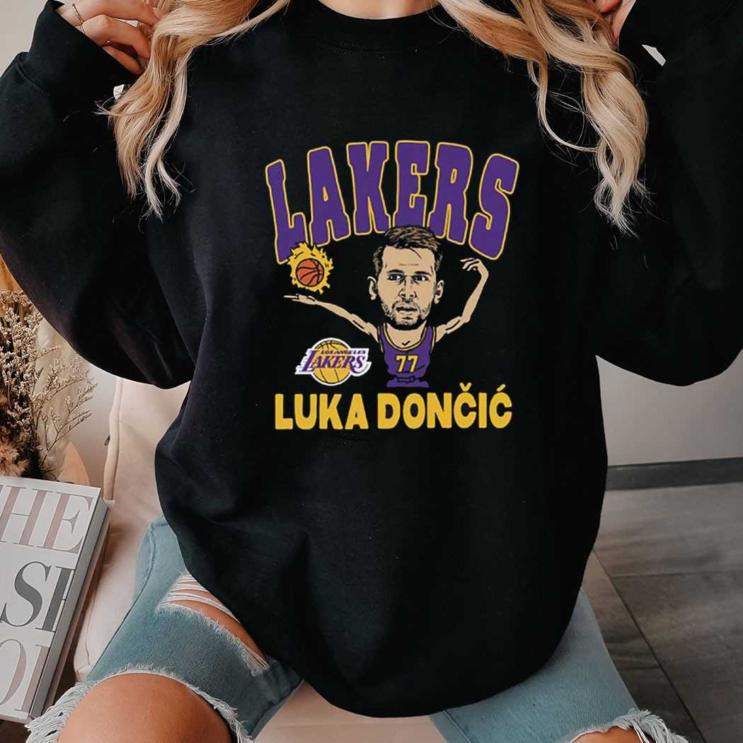 Los Angeles Lakers One Team One Nation Luka Doncic Lebron James Shirt