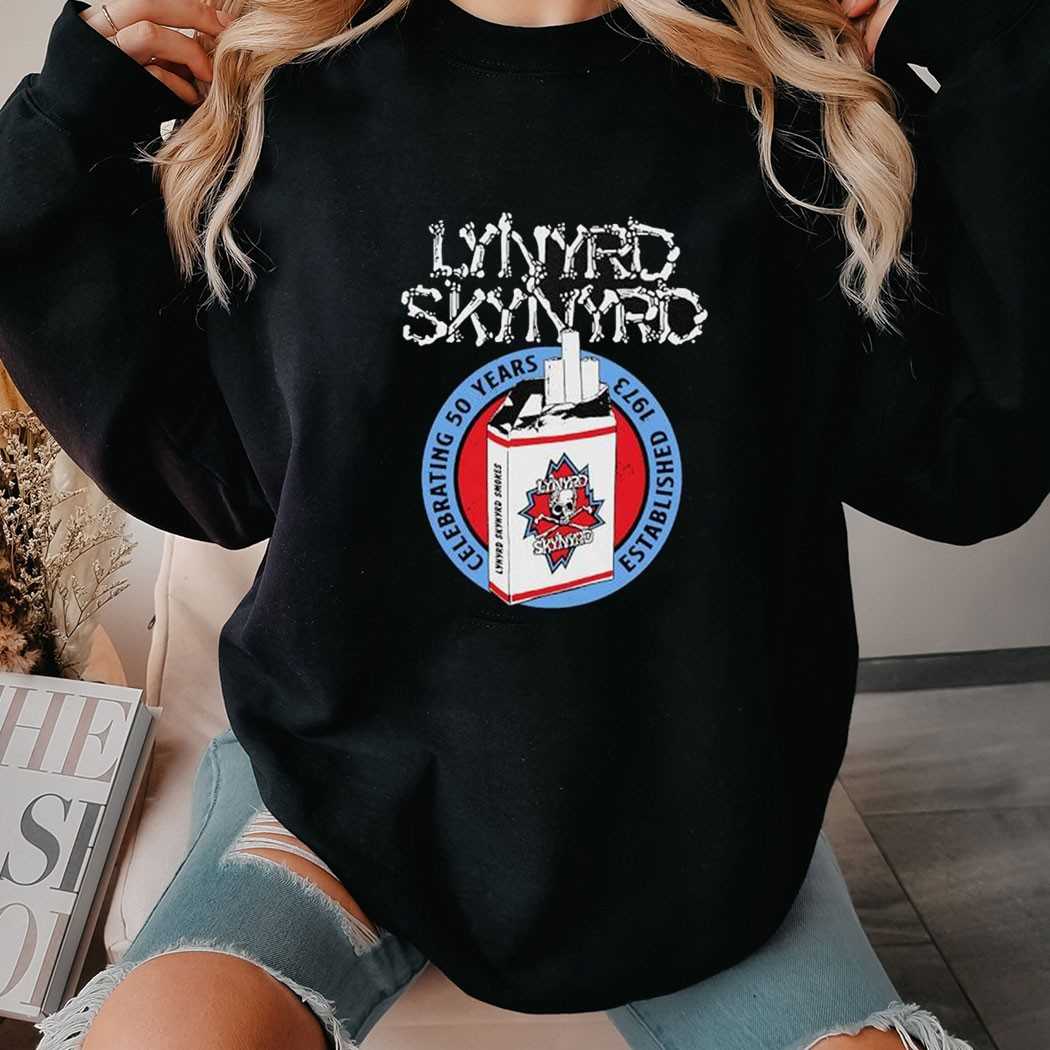 Lynyrd Skynyrd Celebrating 50 Years Established 1973 Shirt Lynyrd Skynyrd Celebrating 50 Years Established 1973 Shirt