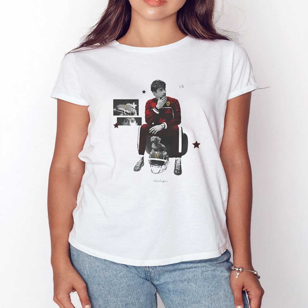 Charles Leclerc Monegasque Racing Driver Shirt
