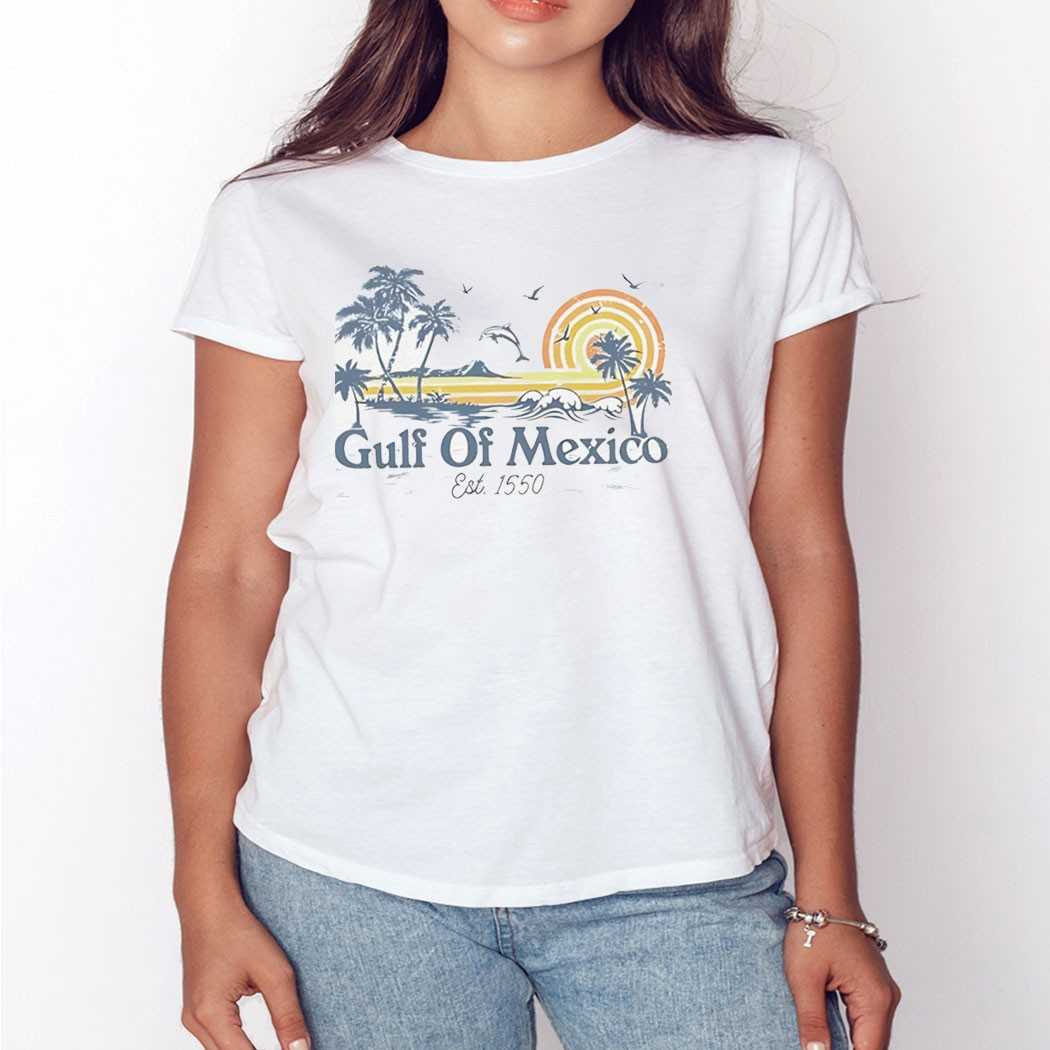 Gulf Of Mexico Est 1550 Vintage Shirt