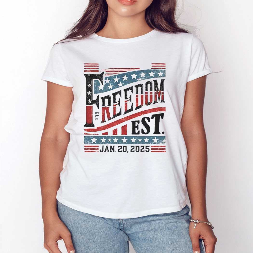 Hang Over Gang Freedom Est Jan 20 2025 Shirt