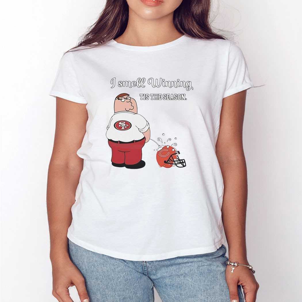 San Francisco 49ers Nfl Matches I Smell Winning Tis The Season Shirt San Francisco 49ers Nfl Matches I Smell Winning Tis The Season Shirt