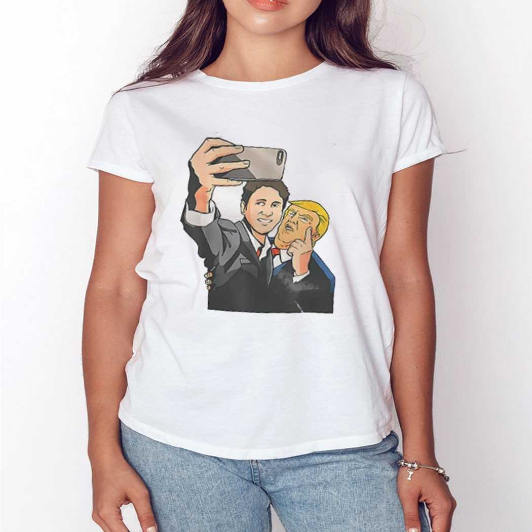 Trump And Trudeau Selfie Meme Shirt Trump And Trudeau Selfie Meme Shirt