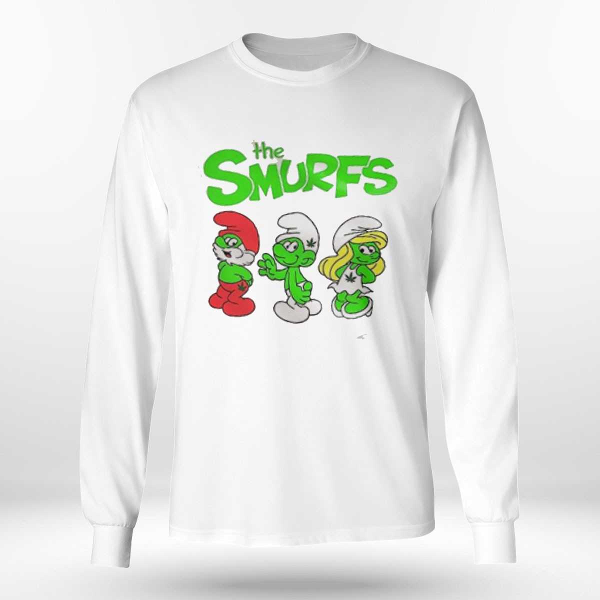 The Smurfs Papa Smurf And Hefty Smurf And Smurfette St Patricks Day Shirt The Smurfs Papa Smurf And Hefty Smurf And Smurfette St Patricks Day Shirt