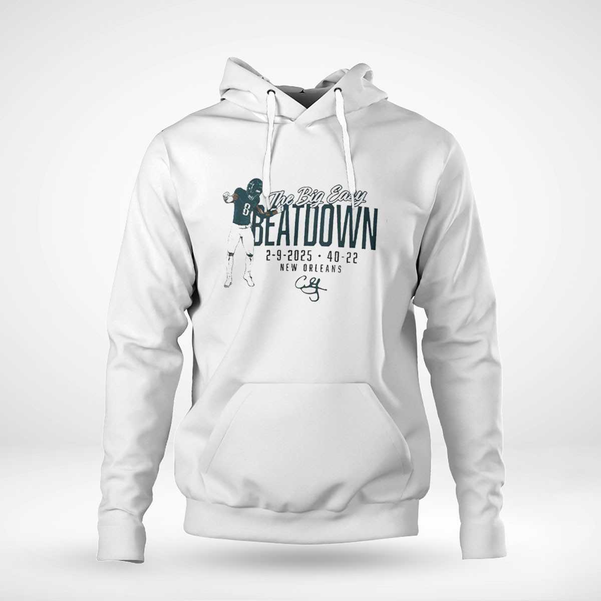 Cj Gardner Johnson The Big Easy Beatdown Eagles Beats Chiefs 40 22 Bta Shirt Cj Gardner Johnson The Big Easy Beatdown Eagles Beats Chiefs 40 22 Bta Shirt