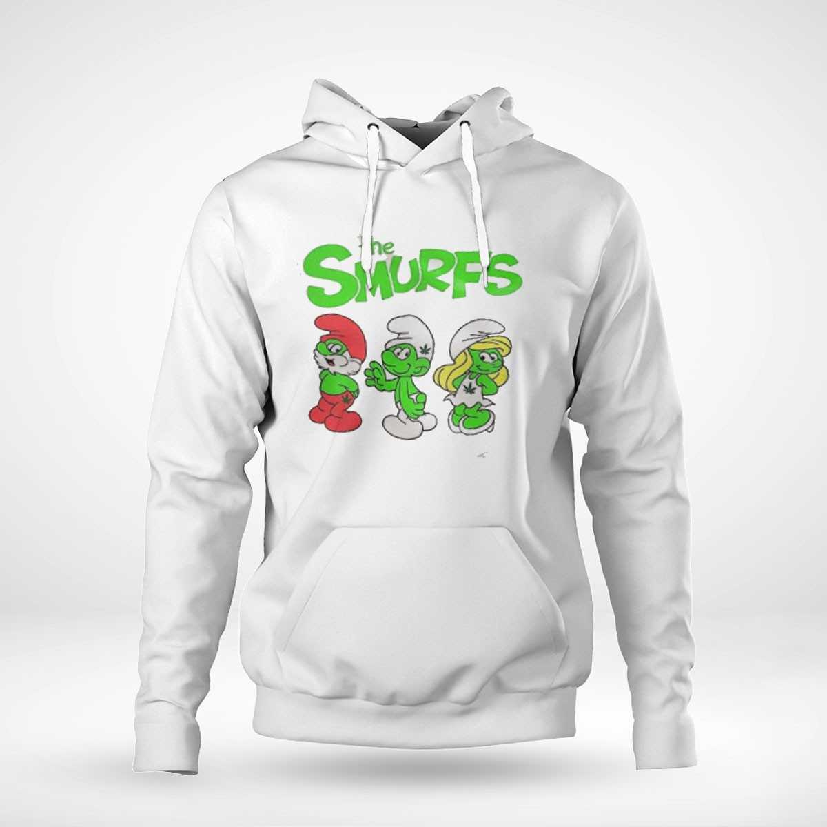 The Smurfs Papa Smurf And Hefty Smurf And Smurfette St Patricks Day Shirt The Smurfs Papa Smurf And Hefty Smurf And Smurfette St Patricks Day Shirt