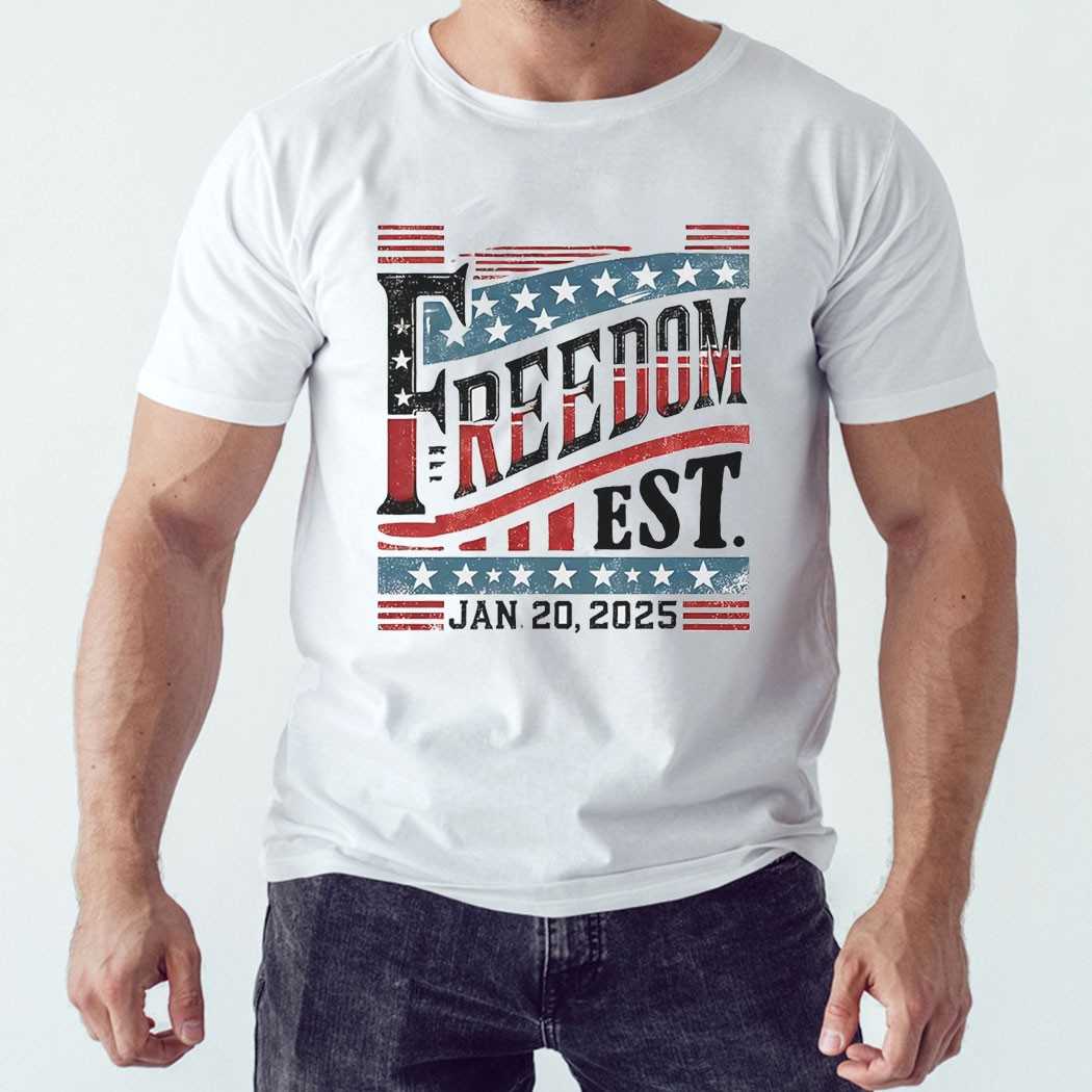 Hang Over Gang Freedom Est Jan 20 2025 Shirt