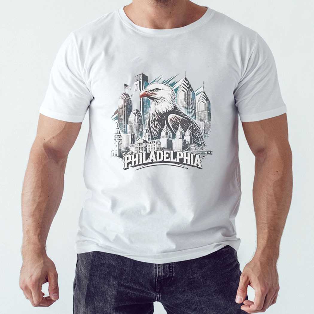 Philadelphia With Eagle Graphic Shirt