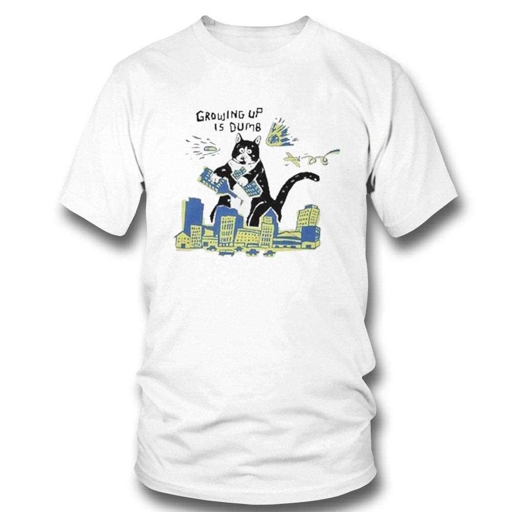 Growing Up Is Dumb Cat Shirt Growing Up Is Dumb Cat Shirt