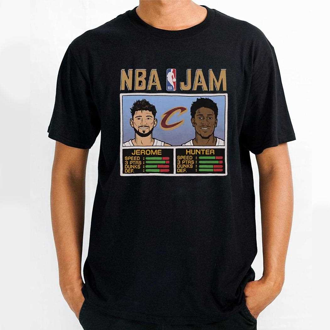 Nba Jam Cavs Jerome And Hunter Shirt
