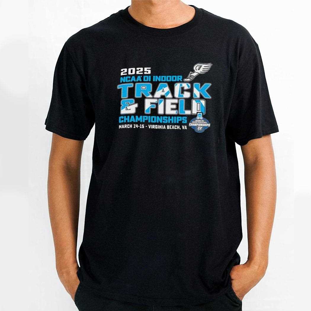 NCAA Di Indoor Track And Field Championships March 14-15 2025 t Shirt