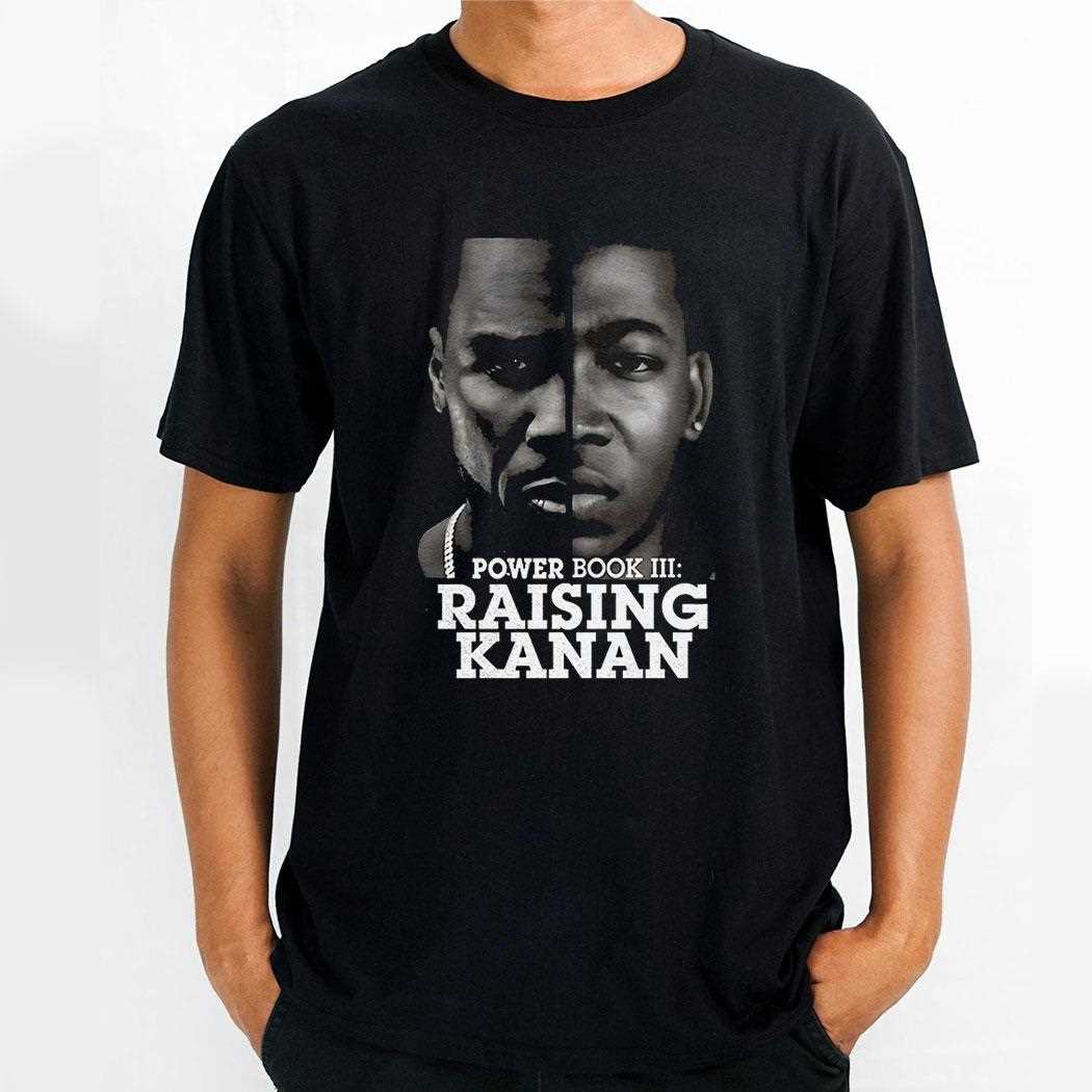 Power Book Iii Raising Kanan Face Off Shirt