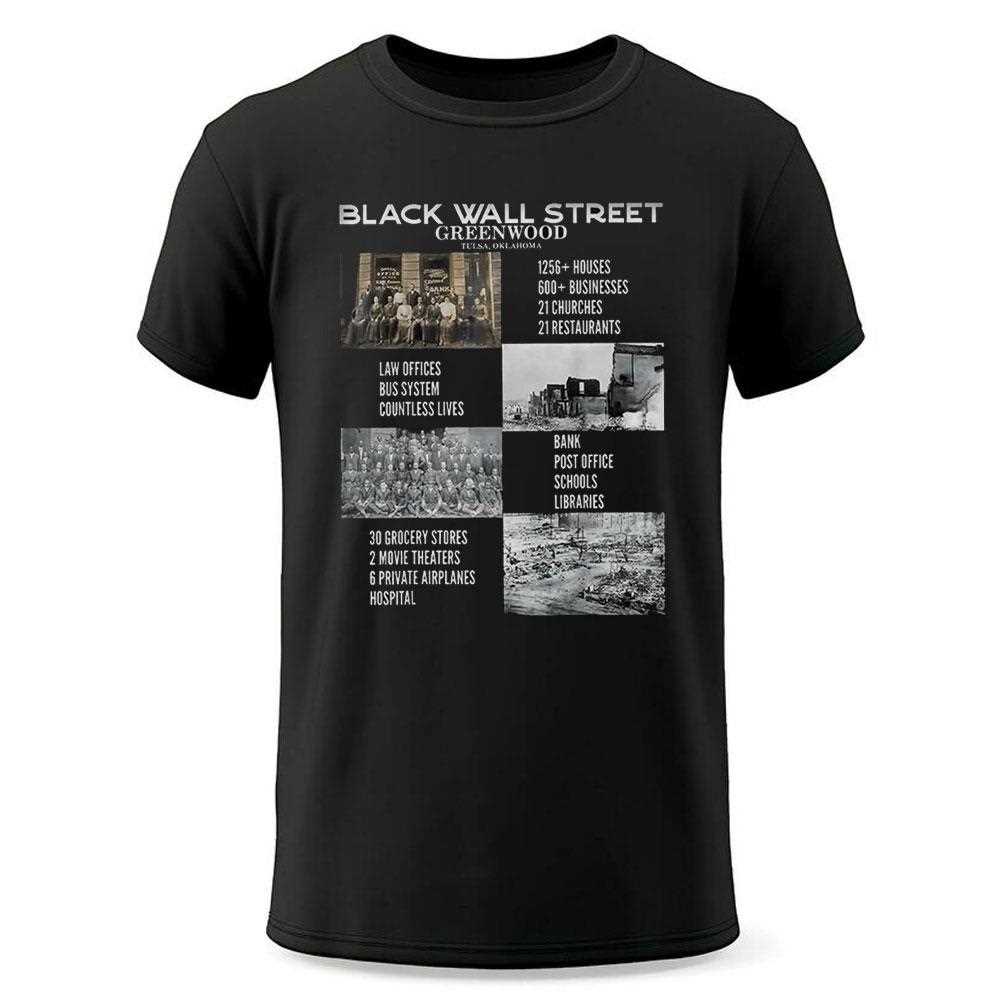Black Wall Streeshirt Greenwood Shirt Black Wall Streeshirt Greenwood Shirt