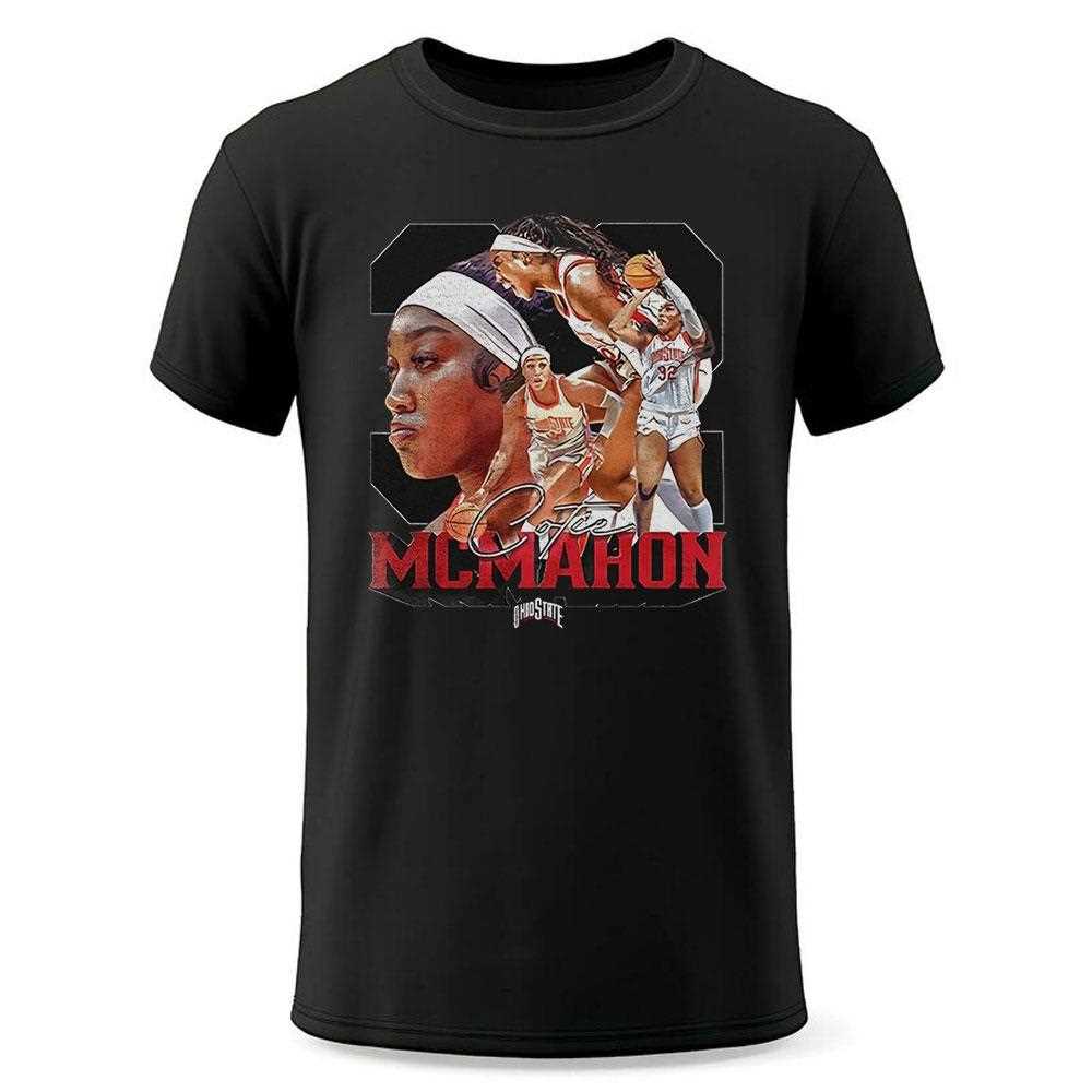 Cotie Mcmahon Ohio State Basketball Player Collection Shirt Cotie Mcmahon Ohio State Basketball Player Collection Shirt