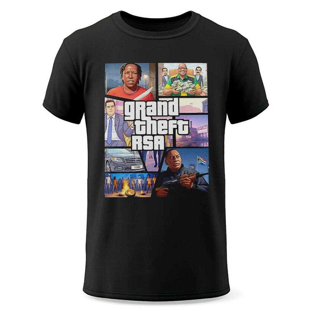 Grand Theft Rsa Political Parody Shirt Grand Theft Rsa Political Parody Shirt