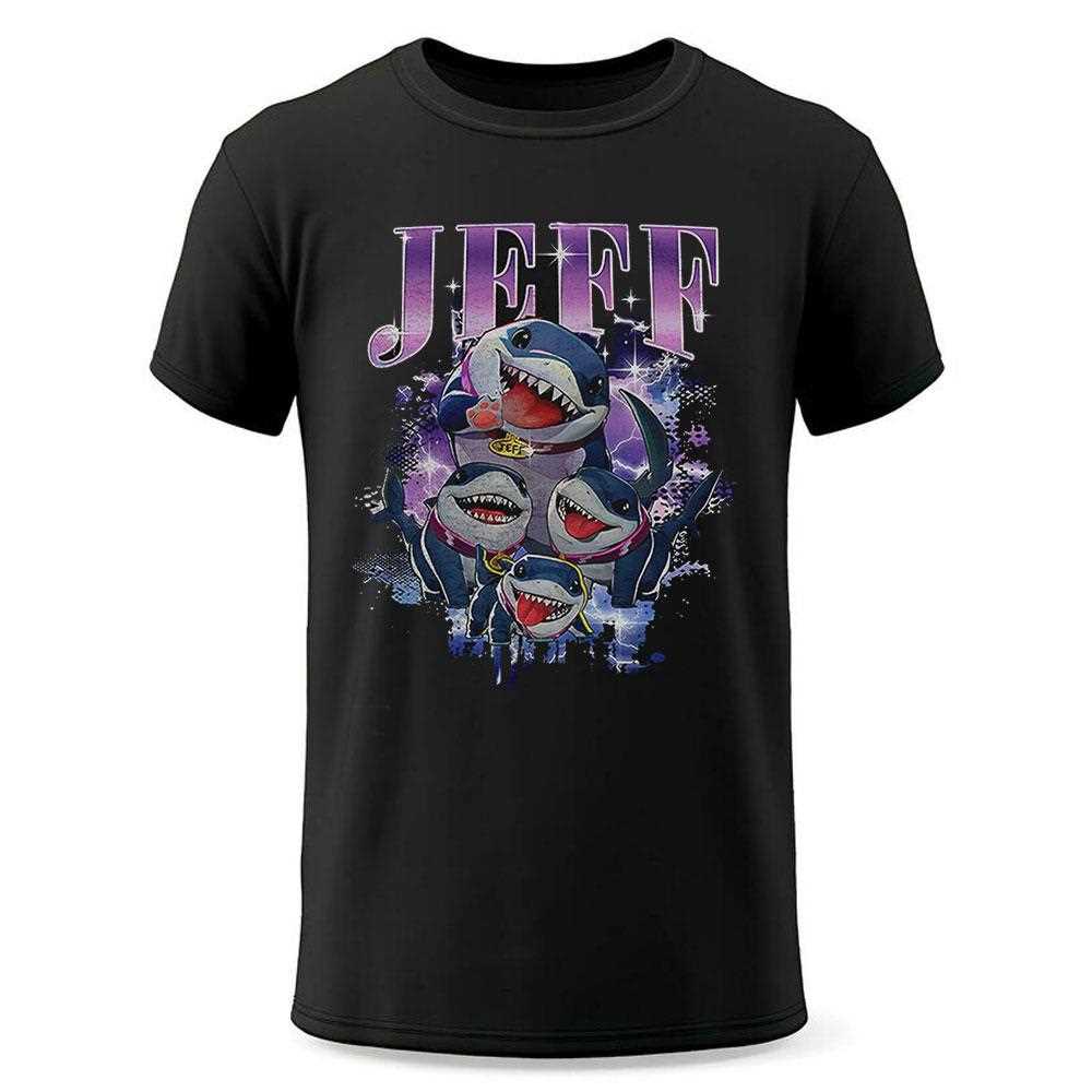 Jeff The Land Shark Superhero Vintage Shirt Jeff The Land Shark Superhero Vintage Shirt
