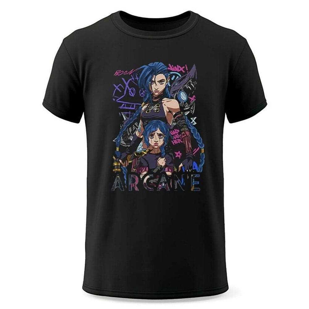 Jinx League Of Legends Arcane Shirt Jinx League Of Legends Arcane Shirt