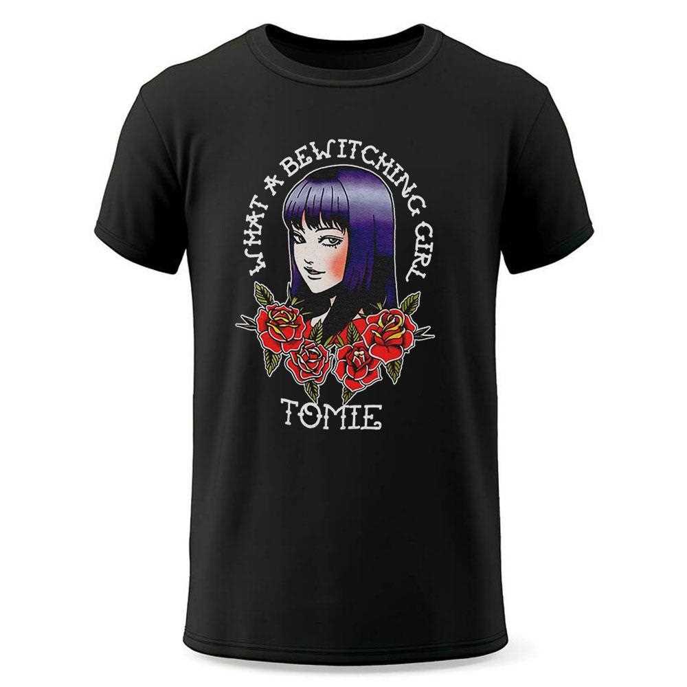 Junji Ito Tomie Tattoo Art Shirt Junji Ito Tomie Tattoo Art Shirt