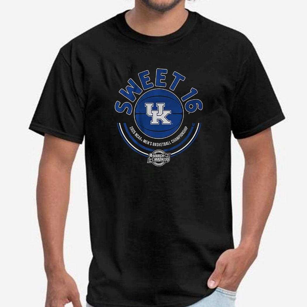 Kentucky Basketball 2025 Sweet Sixteen Shirt Kentucky Basketball 2025 Sweet Sixteen Shirt