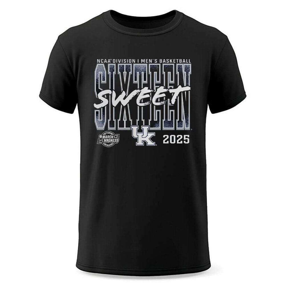 Kentucky Wildcats 2025 Ncaa Mens Basketball Tournament March Madness Sweet 16 Shirt Kentucky Wildcats 2025 Ncaa Mens Basketball Tournament March Madness Sweet 16 Shirt