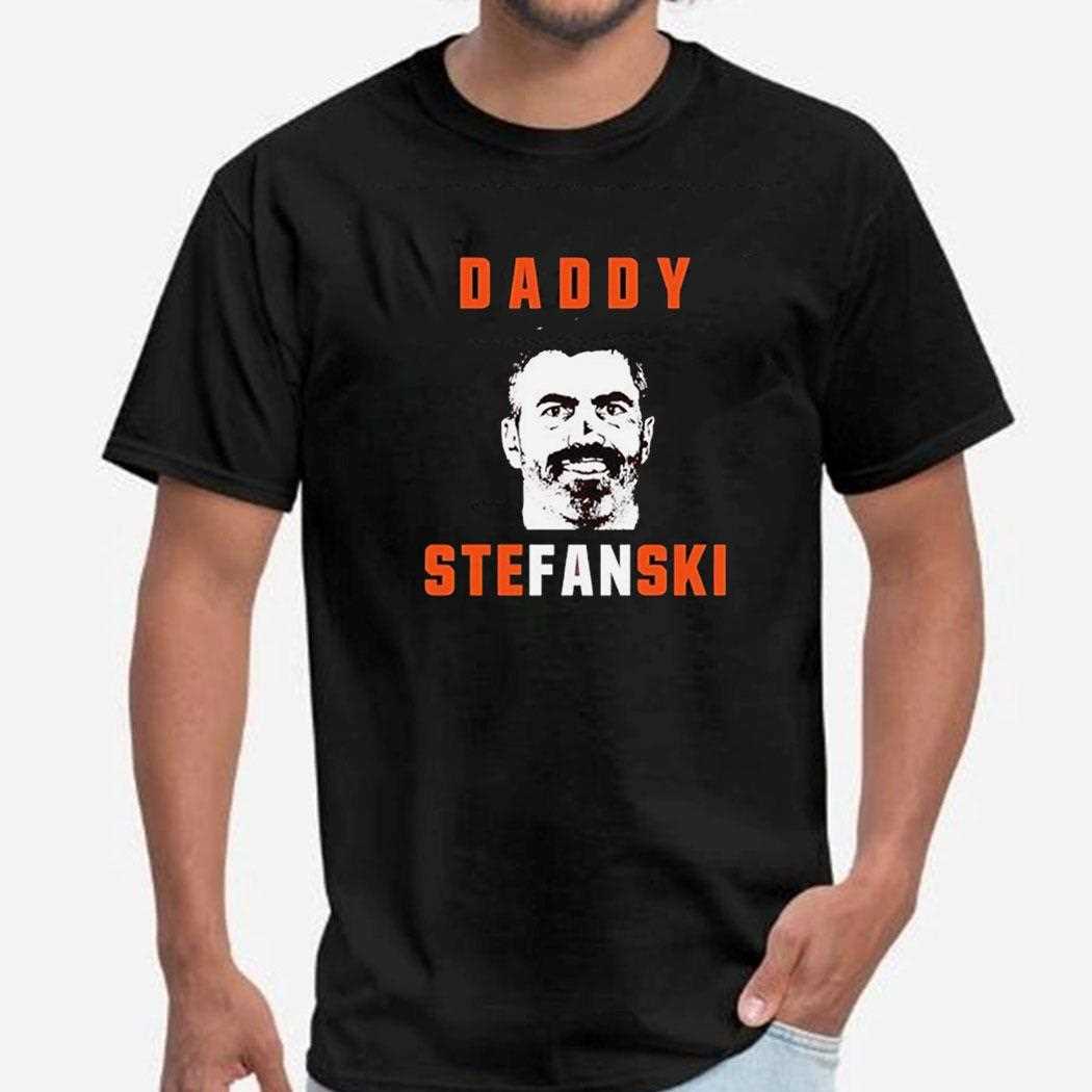 Kevin Stefanski Daddy Cleveland Browns Football Shirt