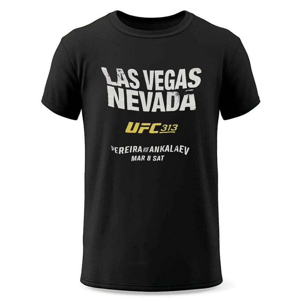 Las Vegas Nevada Ufc 313 Pereira Vs Ankalaev Shirt Las Vegas Nevada Ufc 313 Pereira Vs Ankalaev Shirt