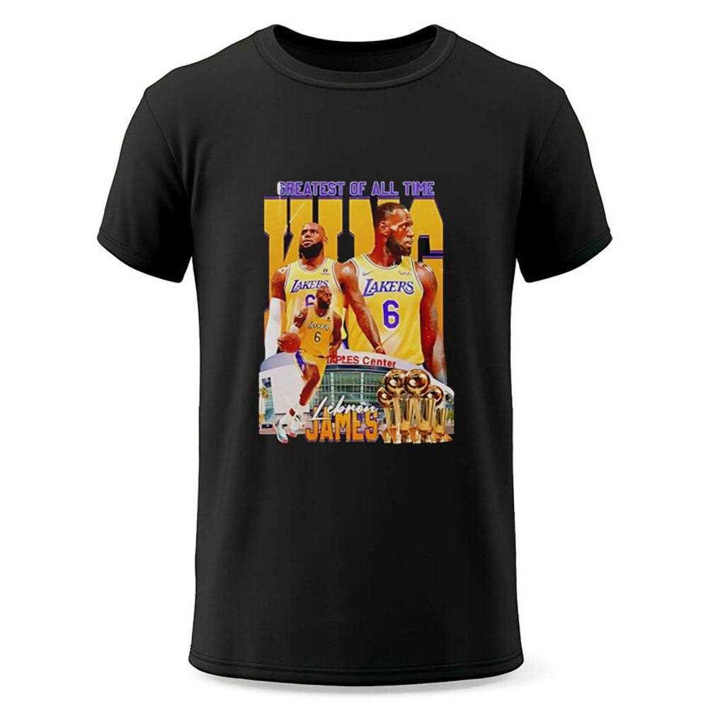 Lebron James Los Angeles Lakers Basketball Greatest Of All Time V Neck Shirt Lebron James Los Angeles Lakers Basketball Greatest Of All Time V Neck Shirt