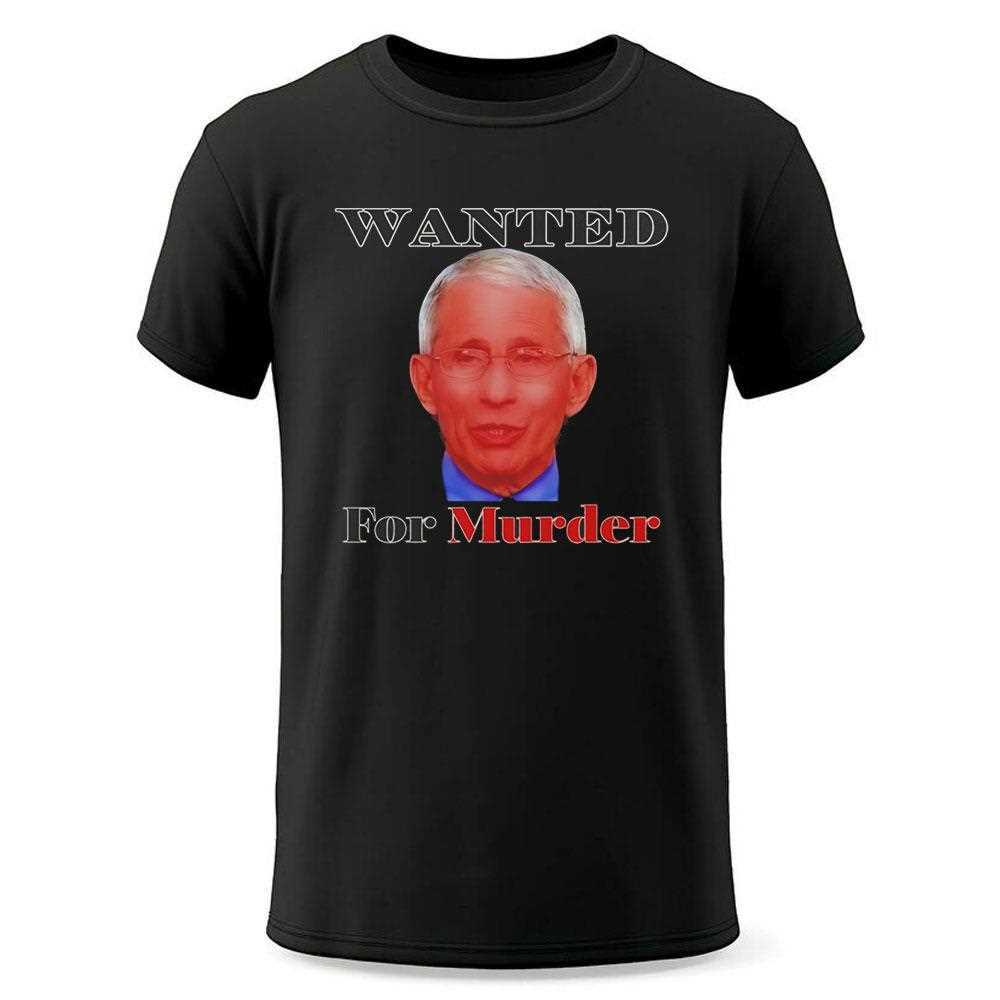 Liz Churchill Wearing Dr Fauci Wanted For Murder Shirt Liz Churchill Wearing Dr Fauci Wanted For Murder Shirt