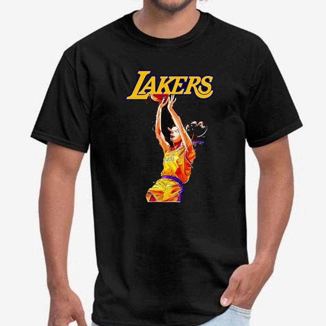 Los Angeles Lakers X One Piece Sanji Nba Shirt Los Angeles Lakers X One Piece Sanji Nba Shirt