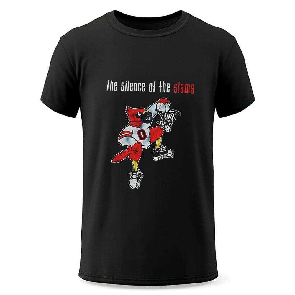 Louisville Cardinals The Silence Of The Slams Shirt Louisville Cardinals The Silence Of The Slams Shirt