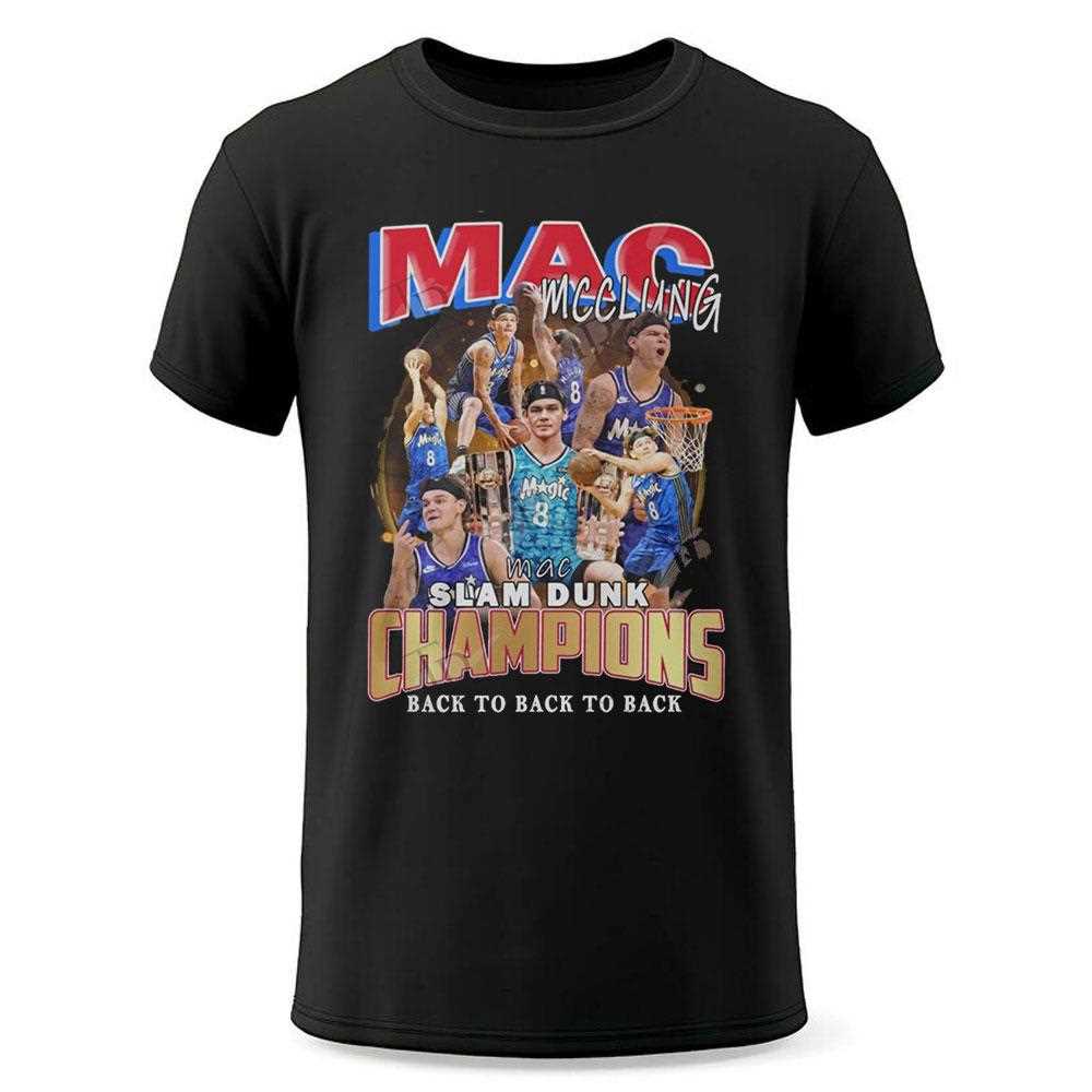 Mac Mcclung Slam Dunk Champions Back To Back To Back Shirt Mac Mcclung Slam Dunk Champions Back To Back To Back Shirt