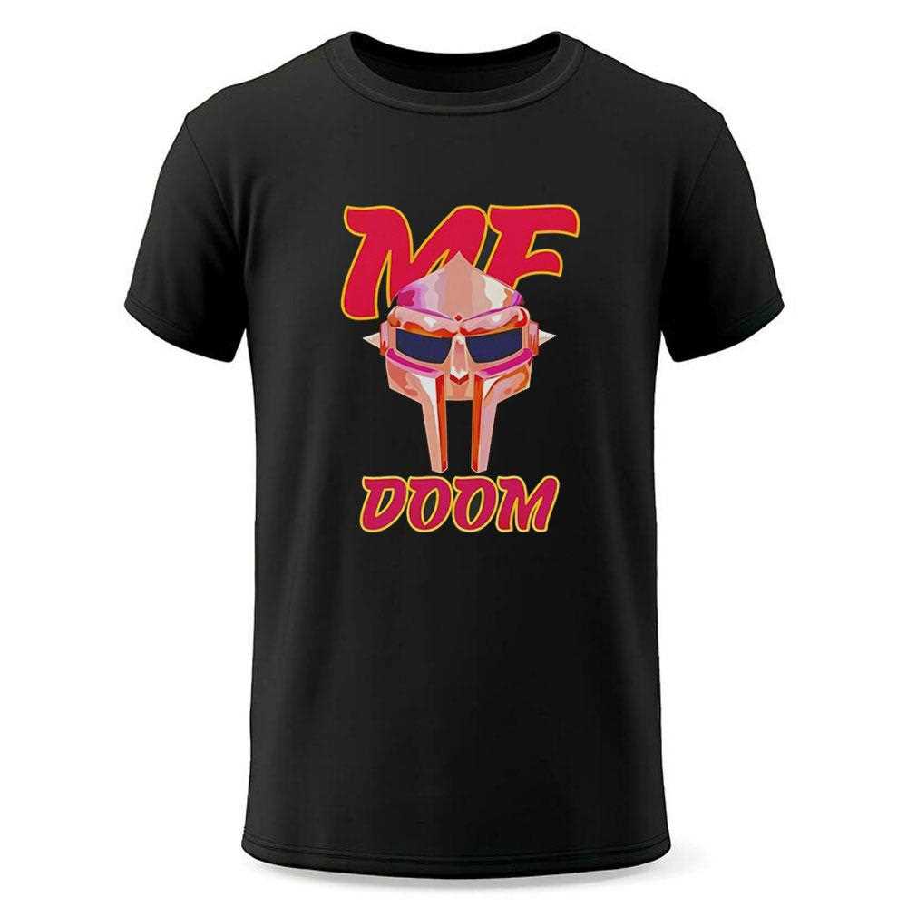 Mf Doom Tribute Mask Graphic Shirt Mf Doom Tribute Mask Graphic Shirt