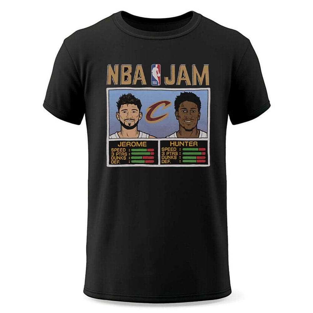 Nba Jam Cavs Jerome And Hunter Shirt Nba Jam Cavs Jerome And Hunter Shirt