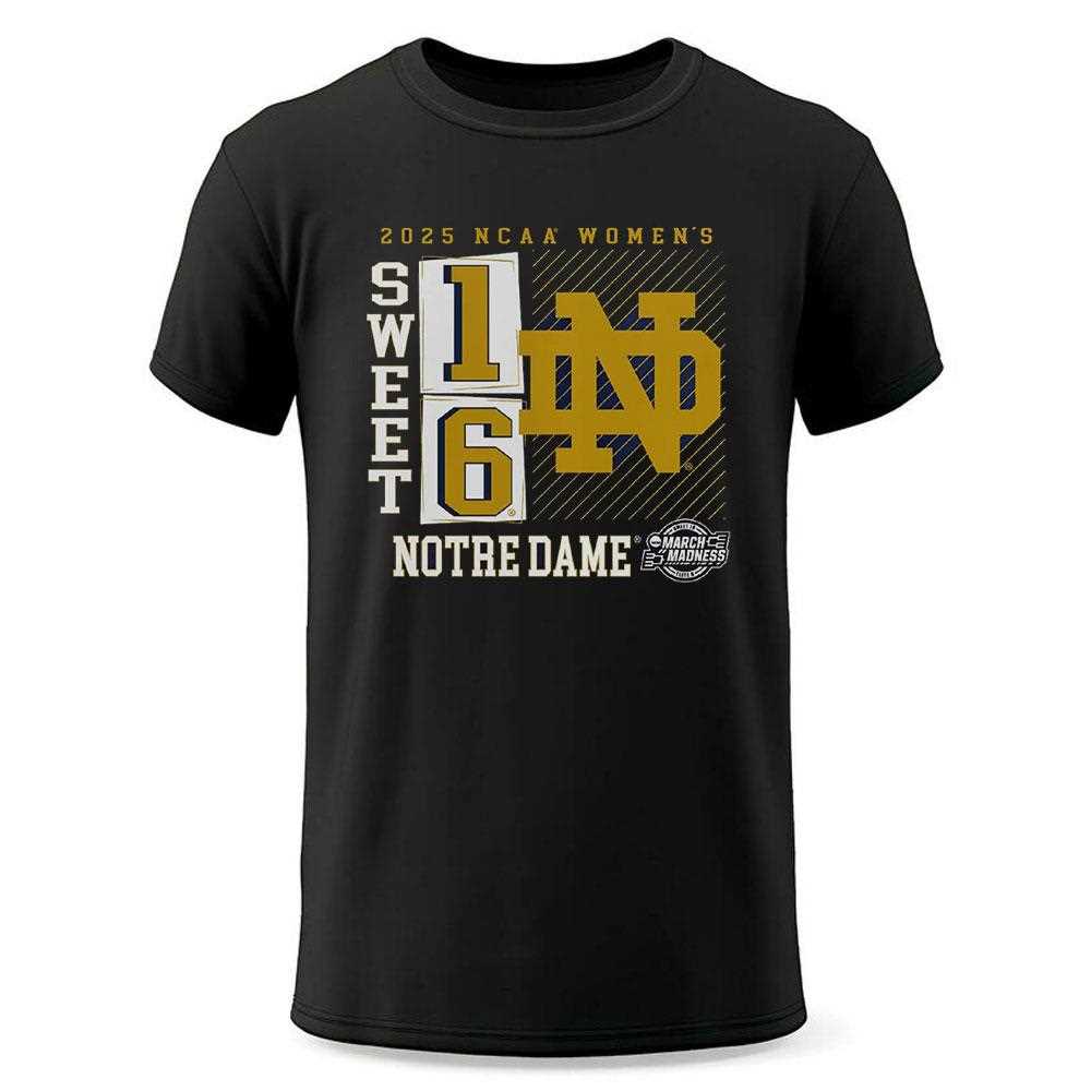 Notre Dame Fighting Irish 2025 Ncaa Womens Basketball Tournament March Madness Sweet 16 No Look Pass Shirt Notre Dame Fighting Irish 2025 Ncaa Womens Basketball Tournament March Madness Sweet 16 No Look Pass Shirt