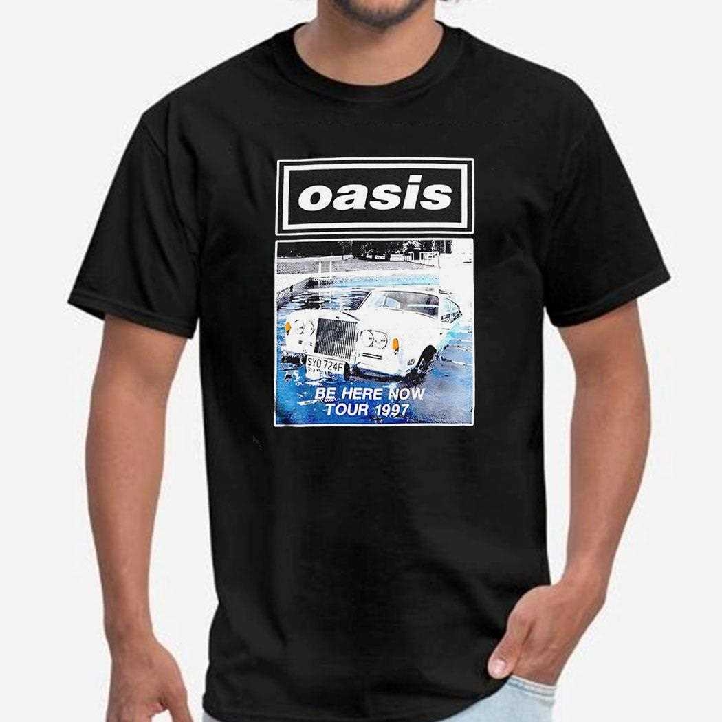Oasis Be Here Now Tour 1997 Shirt