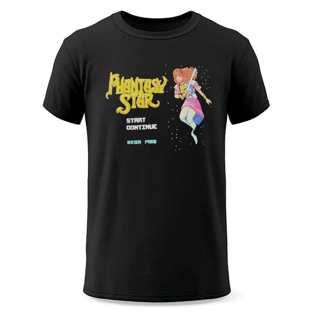 Phantasy Star And Staar Continue Sega 1988 Shirt Phantasy Star And Staar Continue Sega 1988 Shirt