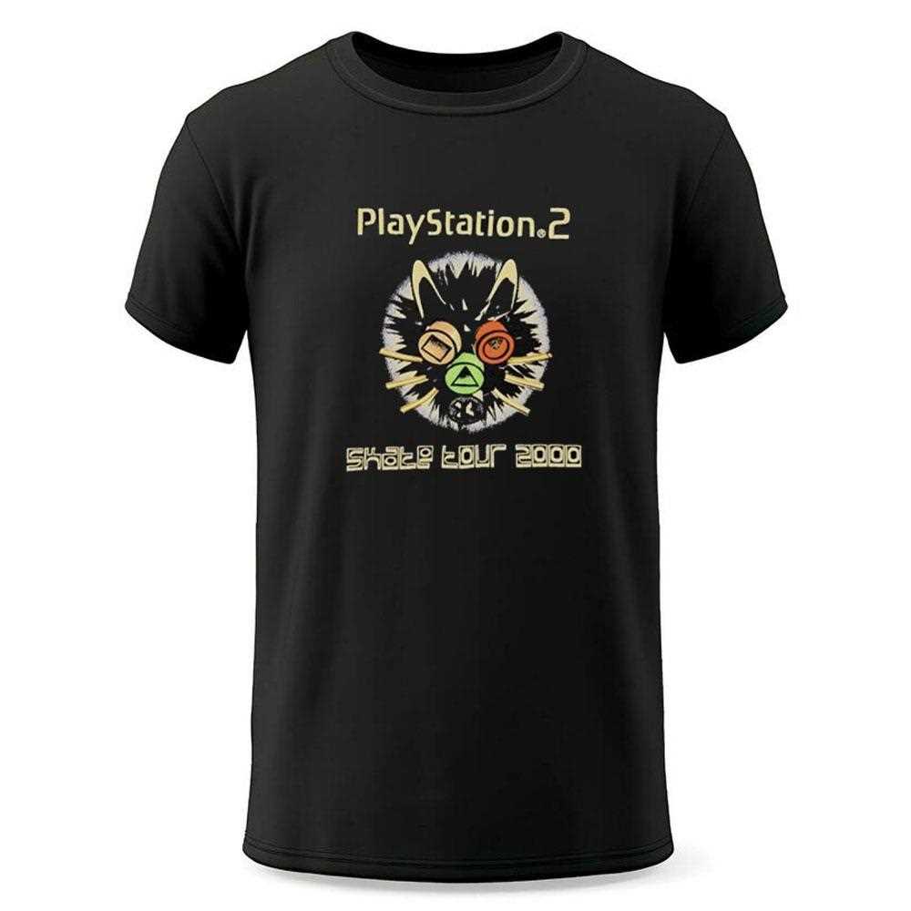 Playstation 2 Skate Tour 2000 Vintage Shirt Playstation 2 Skate Tour 2000 Vintage Shirt